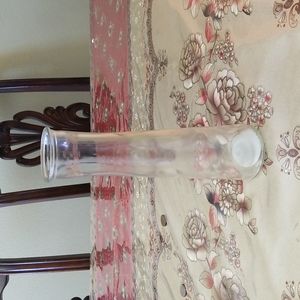 Clear vase